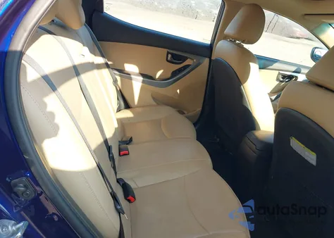 2013 Hyundai Elantra Gls/Limited z USA, uszkodzony, nr VIN 5NPDH4AE3DH299200